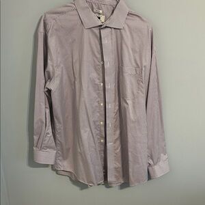 Joseph Abboud Black and White Gingham Dress Shirt